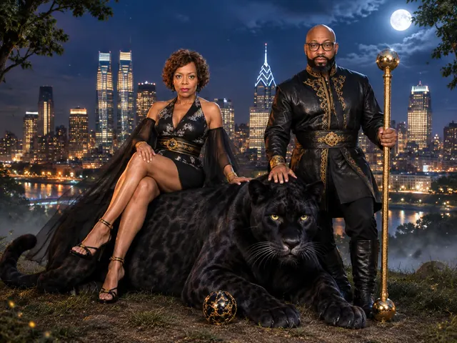 AI Themed Portraits: Panther Royals